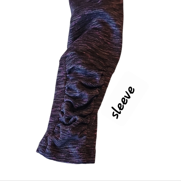 Columbia Outerspaced III 1/2 Zip Pullover Purple Black Women's Large - Picture 9 of 9